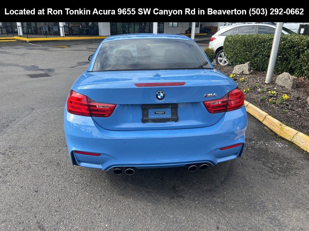 Used 2016 BMW M4 Convertible image 7