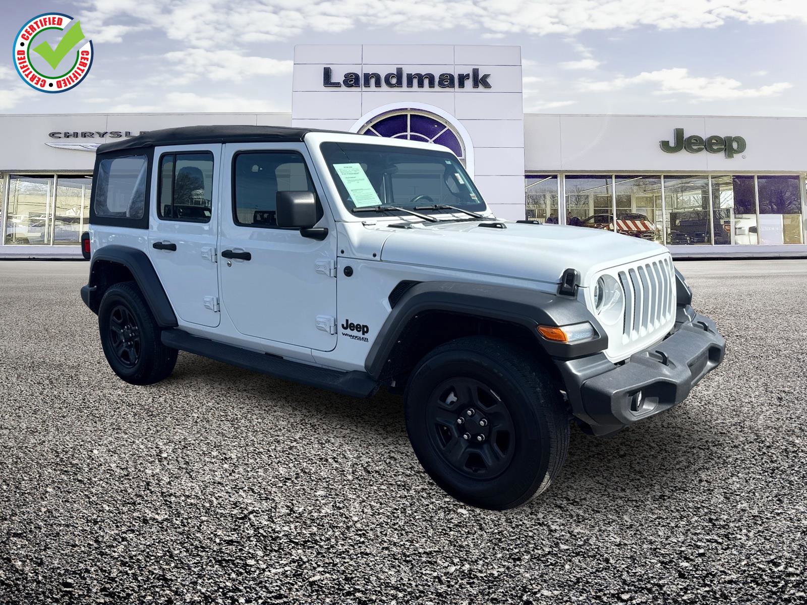 Used 2022 Jeep Wrangler Unlimited Sport image 1