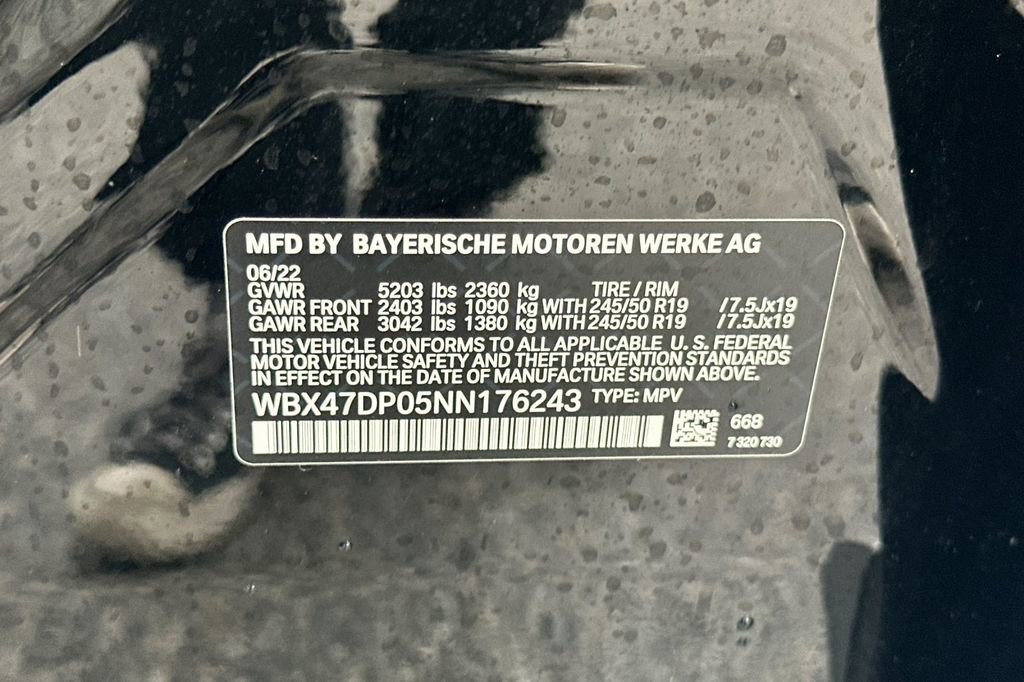 Used 2022 BMW X3 sDrive30i w/ Convenience Package w/ZPA image 32