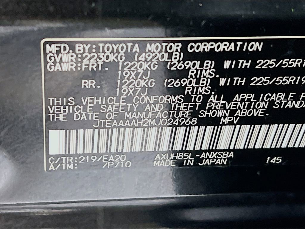 Certified 2021 Toyota Venza Limited w/ Advanced Technology Package AWD/4WD image 28