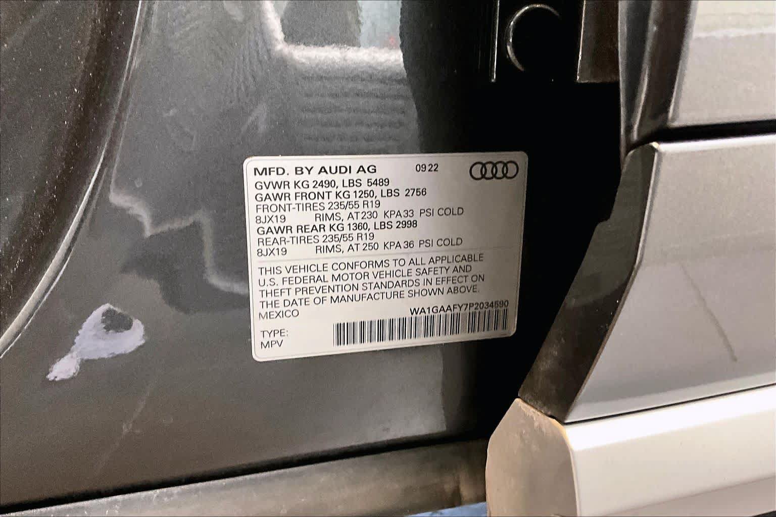 Certified 2023 Audi Q5 2.0T Premium w/ Convenience Package AWD/4WD image 34