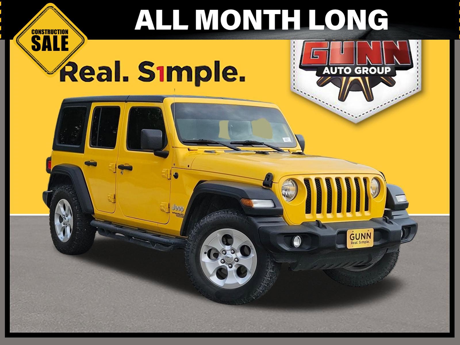 Used 2021 Jeep Wrangler Unlimited Sport AWD/4WD image 1