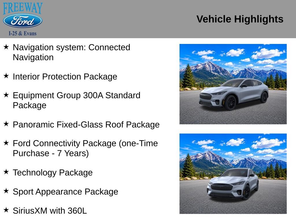 New 2026 Ford Mustang Mach-E Premium w/ Sport Appearance Package AWD/4WD image 2