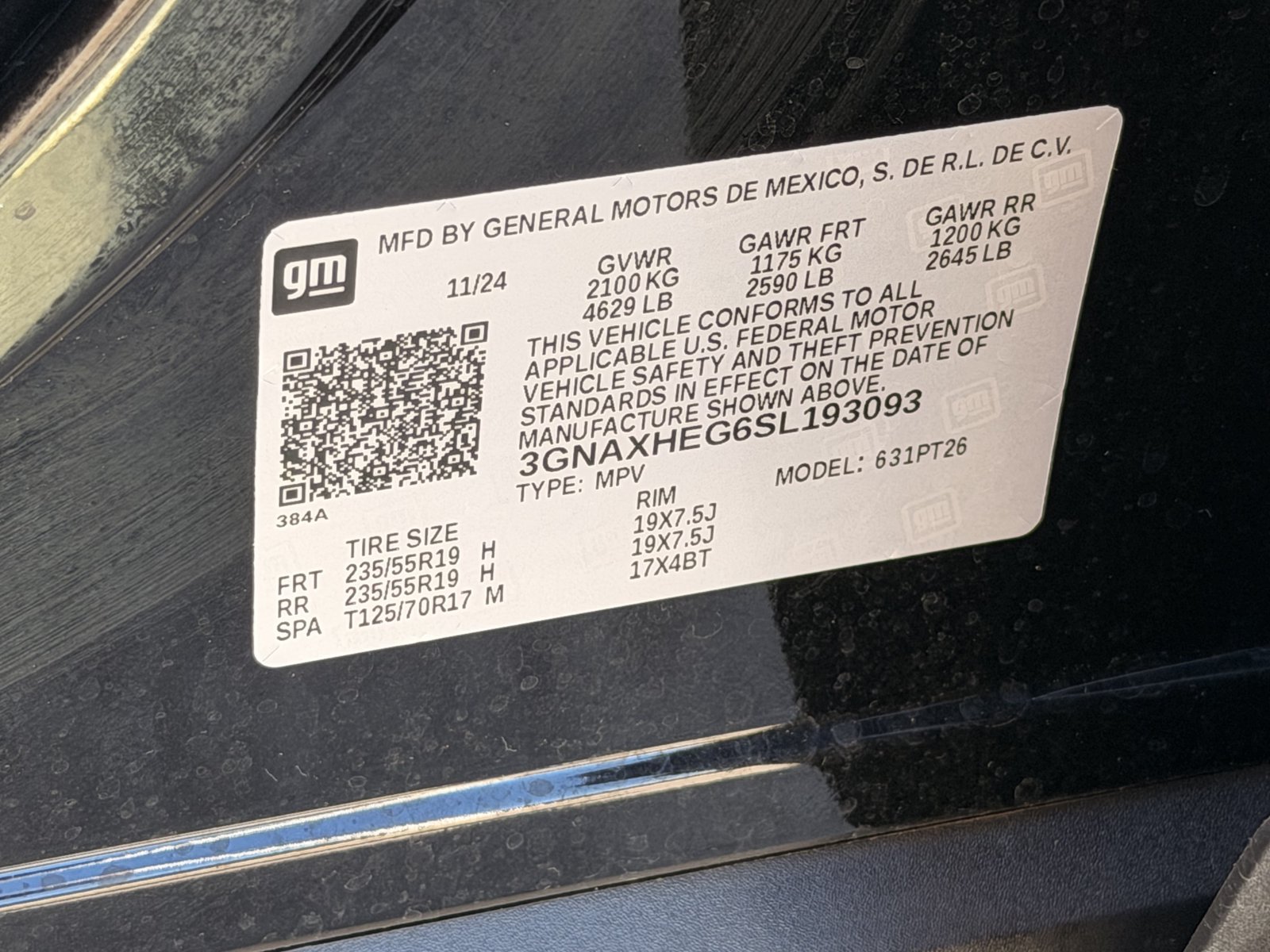 Used 2025 Chevrolet Equinox LT w/ Convenience Package II FWD image 33