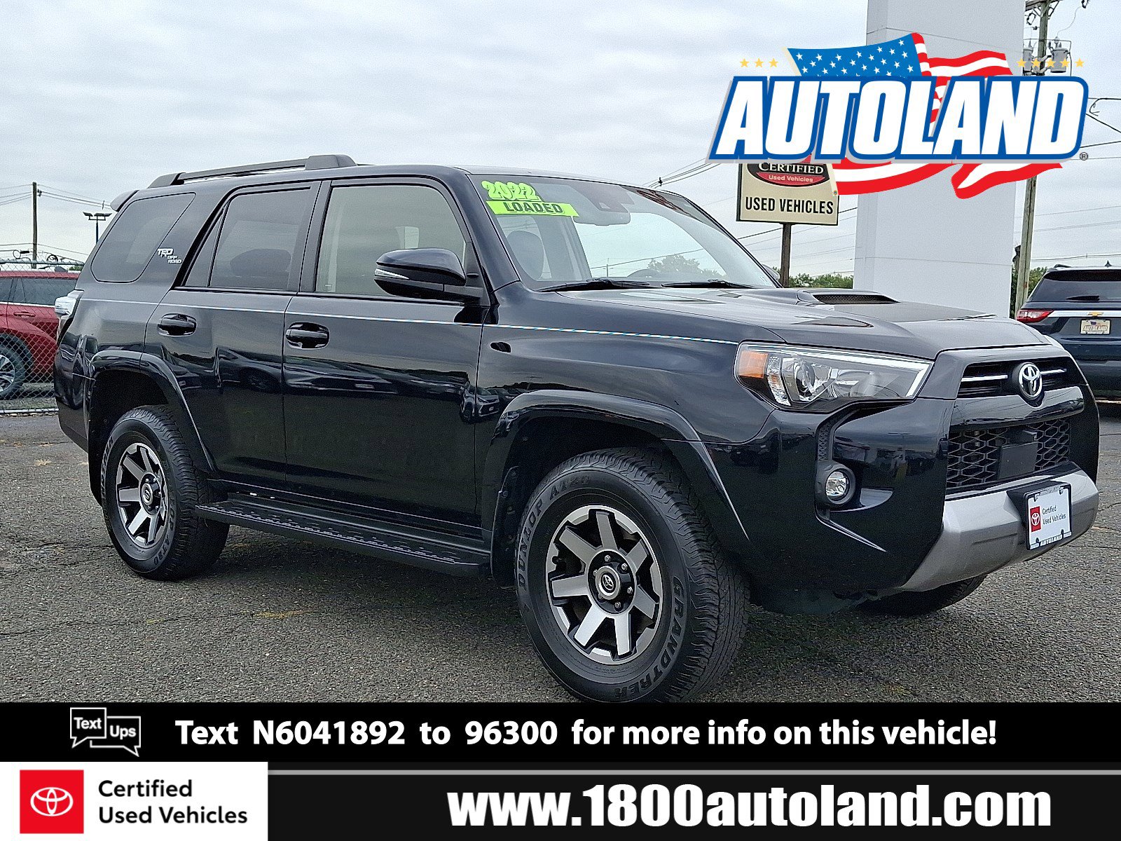 Certified 2022 Toyota 4Runner TRD Off-Road Premium