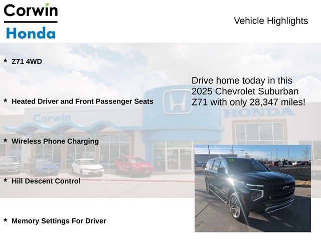 Used 2025 Chevrolet Suburban Z71 image 6