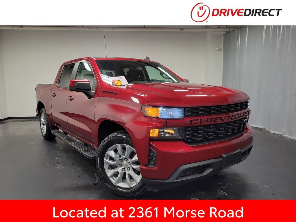Used 2021 Chevrolet Silverado 1500 Custom w/ LPO, Dark Essentials Package