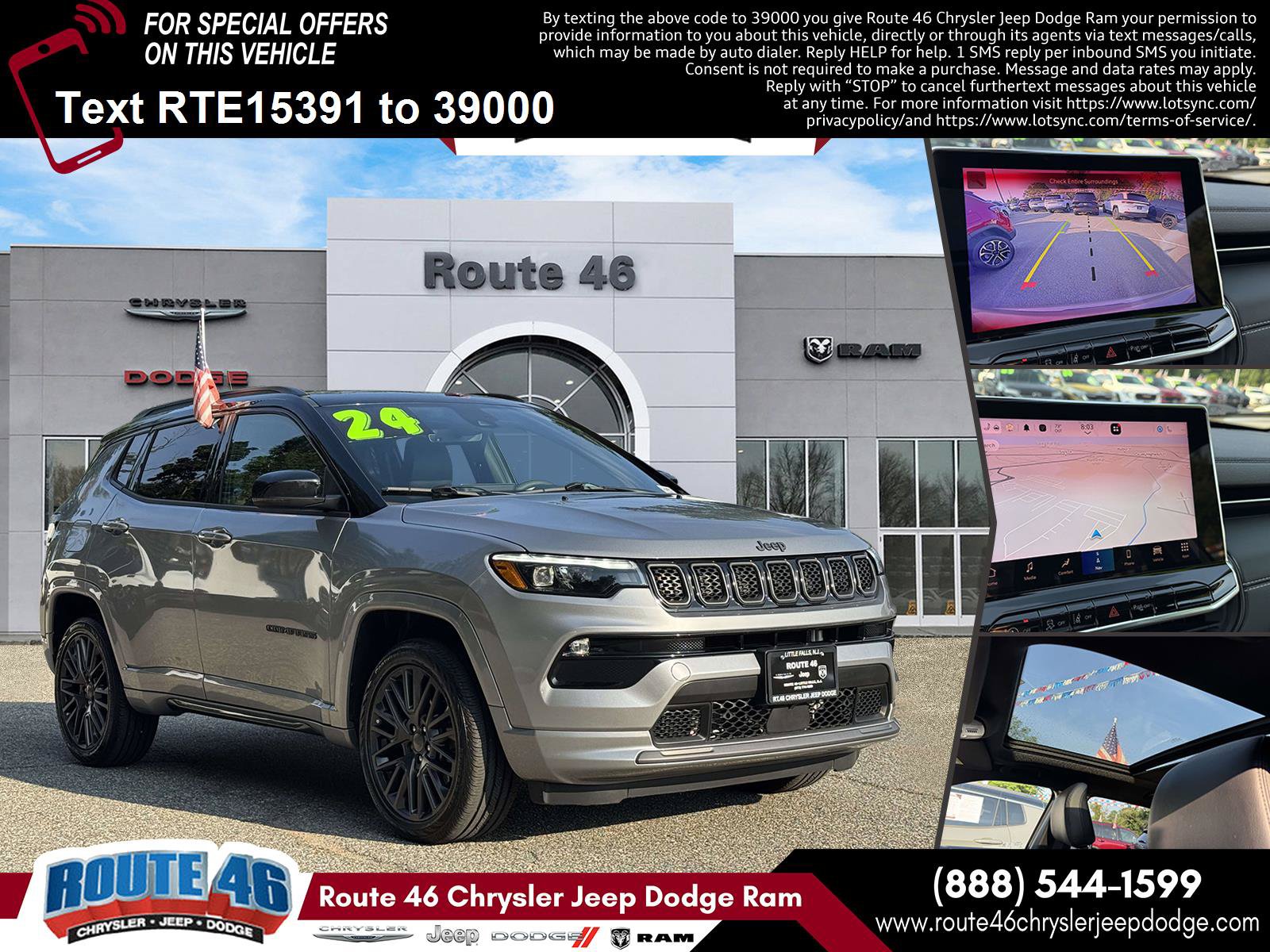 Used 2024 Jeep Compass Limited w/ High Altitude Package