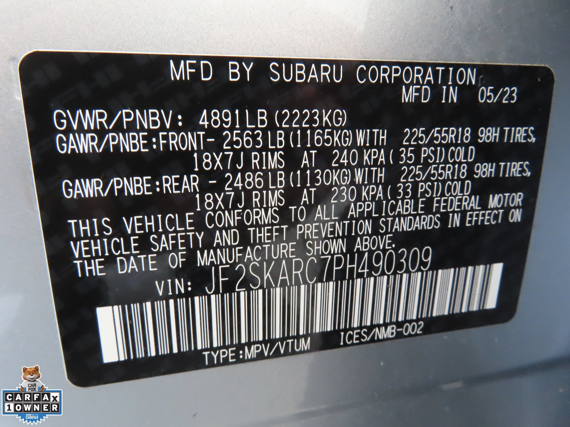 Certified 2023 Subaru Forester Touring w/ Popular Package #3 AWD/4WD image 29