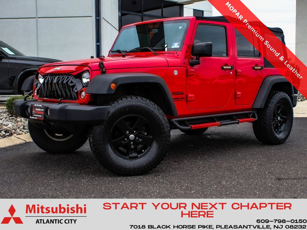 Used 2017 Jeep Wrangler Unlimited Sport w/ Quick Order Package 24S