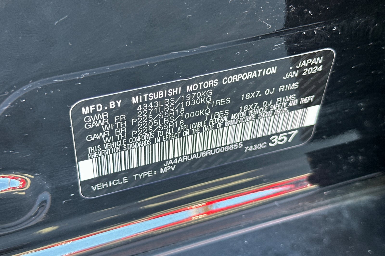 Used 2024 Mitsubishi Outlander Sport SE image 30