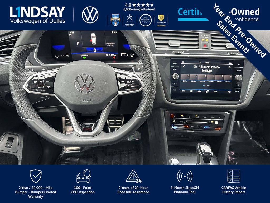 Certified 2022 Volkswagen Tiguan SE R-Line image 11