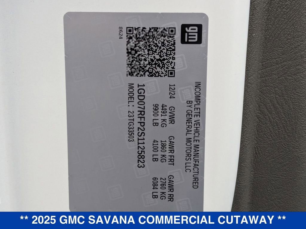 New 2025 GMC Savana 3500 Work Van w/ Power Convenience Package image 26