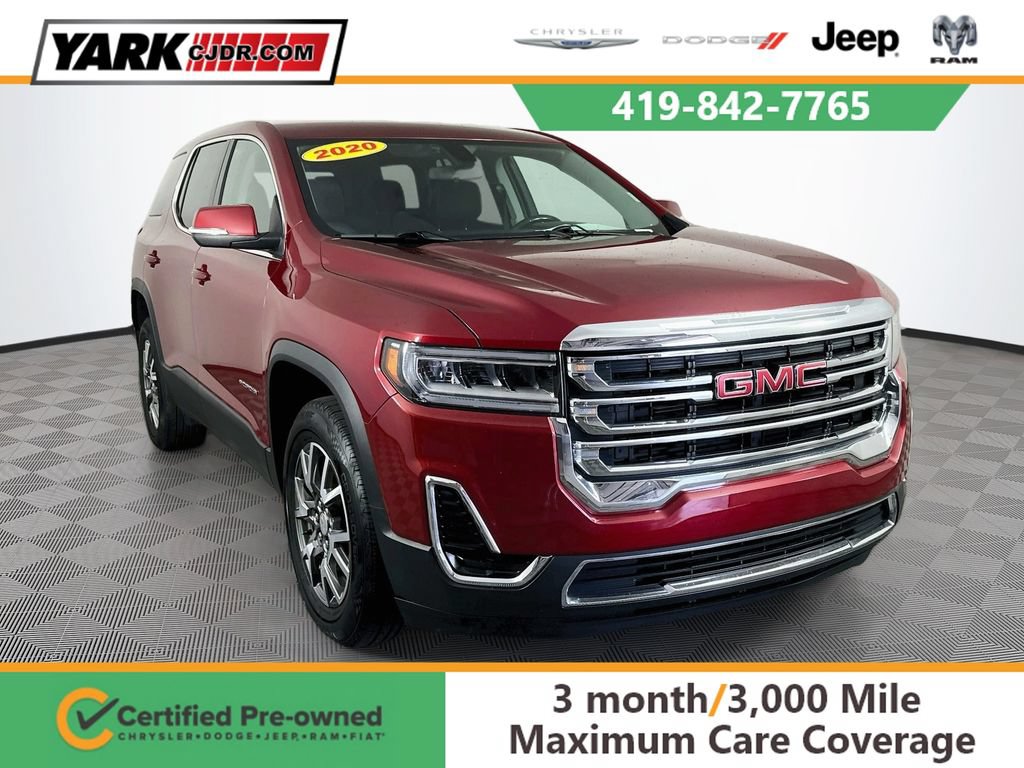 Used 2020 GMC Acadia SLE FWD image 1