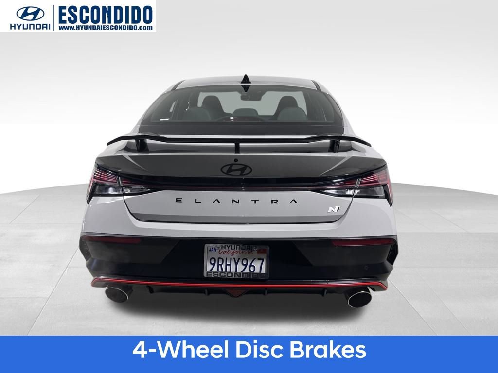 Certified 2025 Hyundai Elantra N image 4