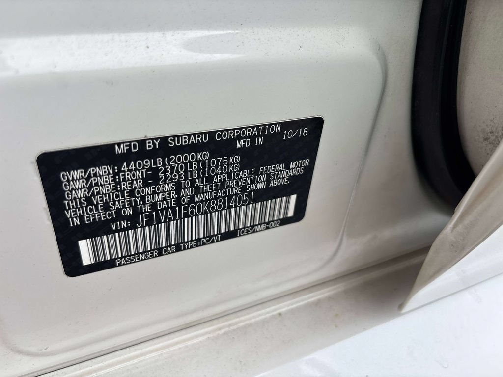 Used 2019 Subaru WRX Premium AWD/4WD image 29