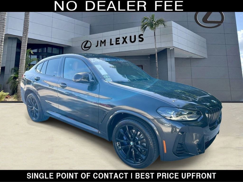 Used 2024 BMW X4 M40i w/ Premium Package AWD/4WD image 1