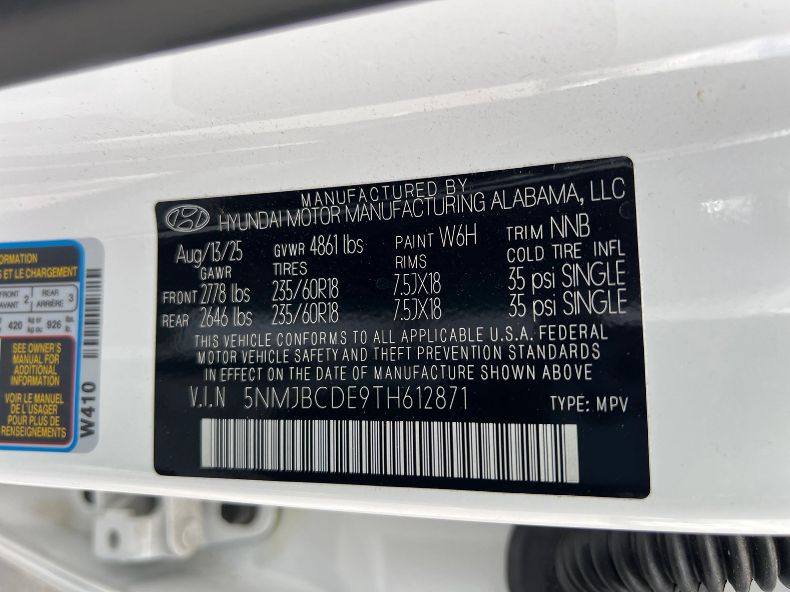 Used 2026 Hyundai Tucson SEL AWD/4WD image 13