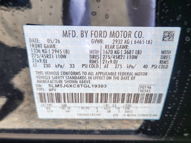 New 2026 Lincoln Aviator AWD w/ Jet Appearance Package image 23