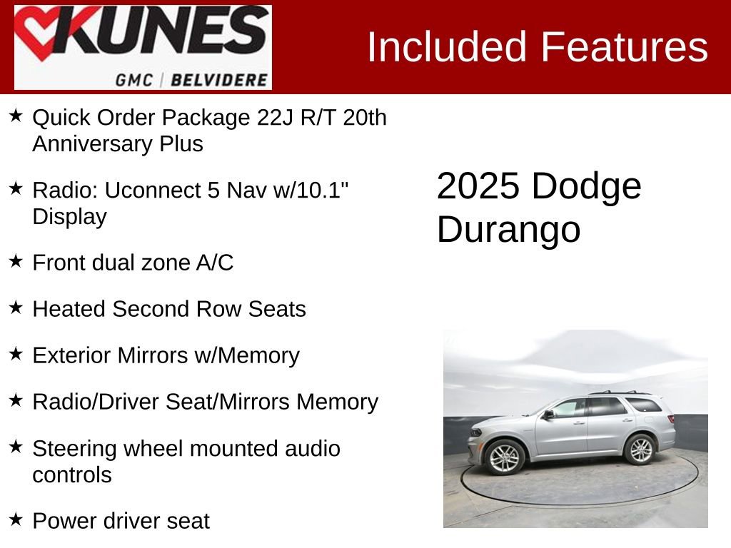 Used 2025 Dodge Durango R/T image 2