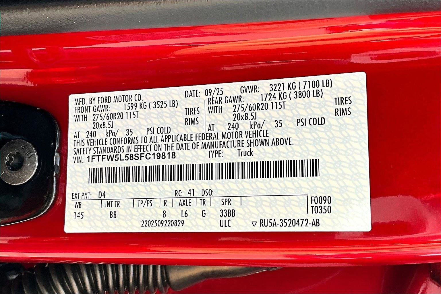 New 2025 Ford F150 Lariat image 16