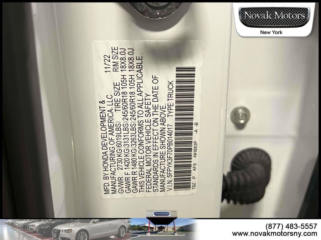 Used 2023 Honda Ridgeline RTL-E image 21