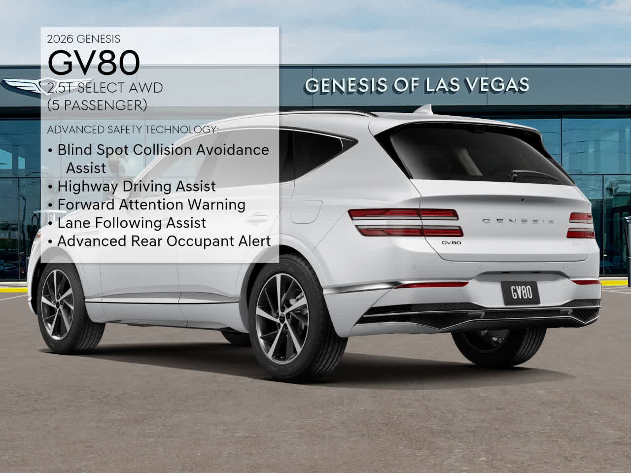 Certified 2026 Genesis GV80 2.5T Select image 7