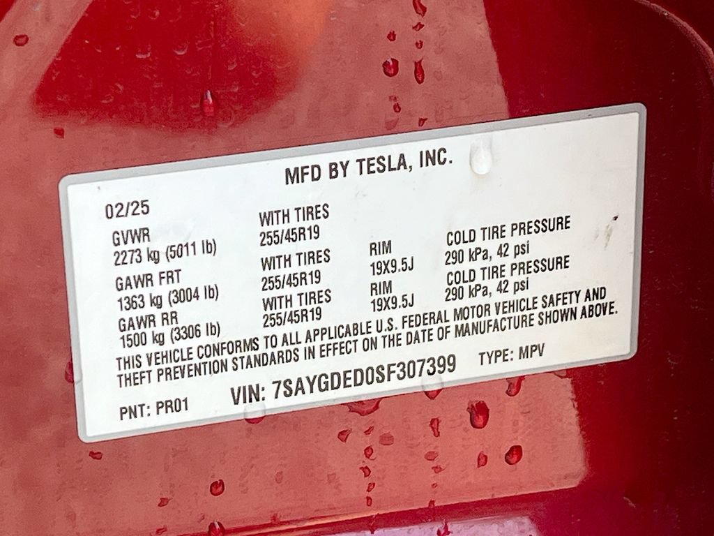 Used 2025 Tesla Model Y Long Range RWD image 33