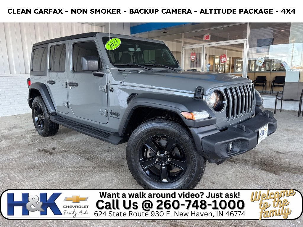 Used 2023 Jeep Wrangler Altitude image 1