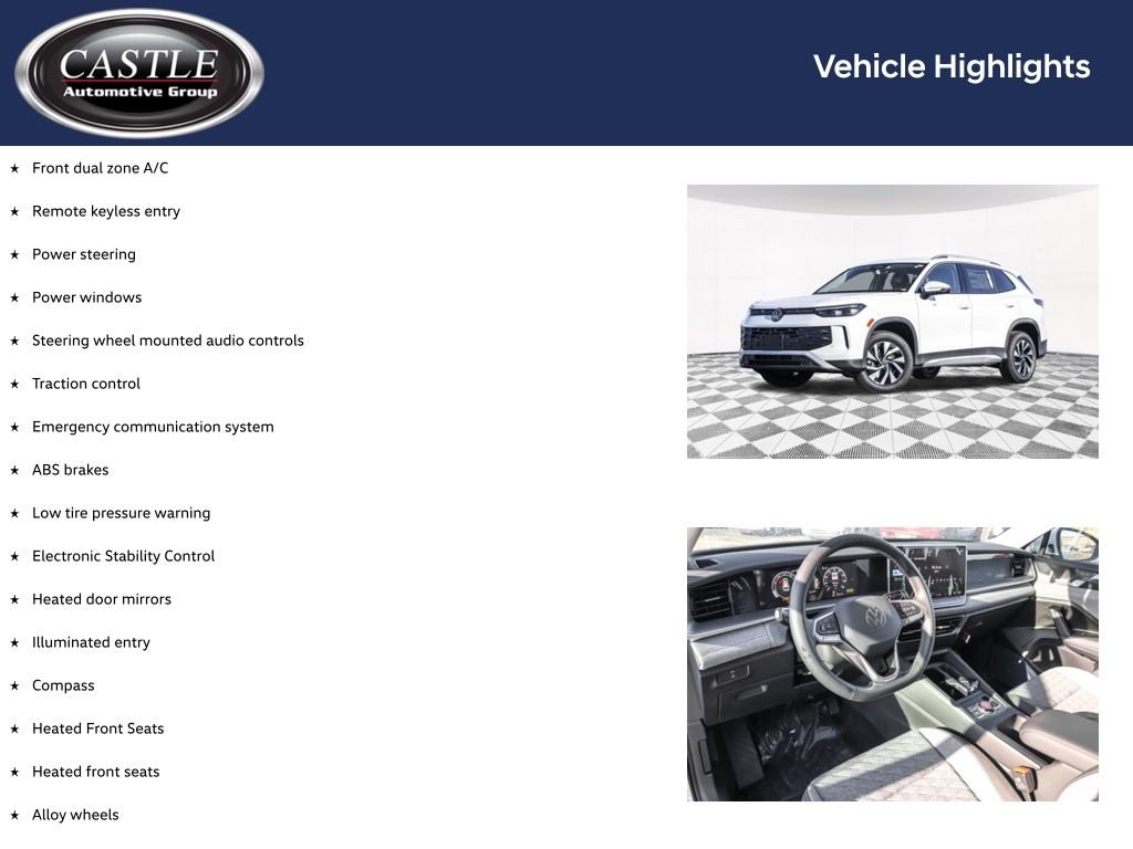 New 2026 Volkswagen Tiguan S image 3