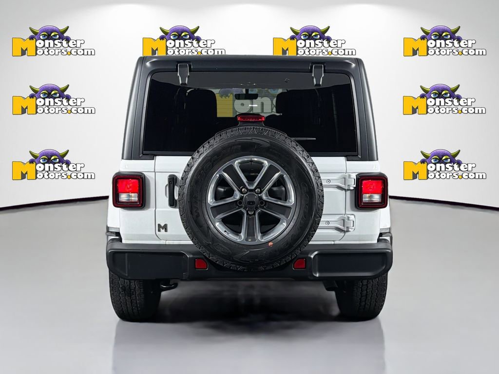 Used 2021 Jeep Wrangler Unlimited Sahara w/ Uconnect 4C Nav & Sound Group AWD/4WD image 6