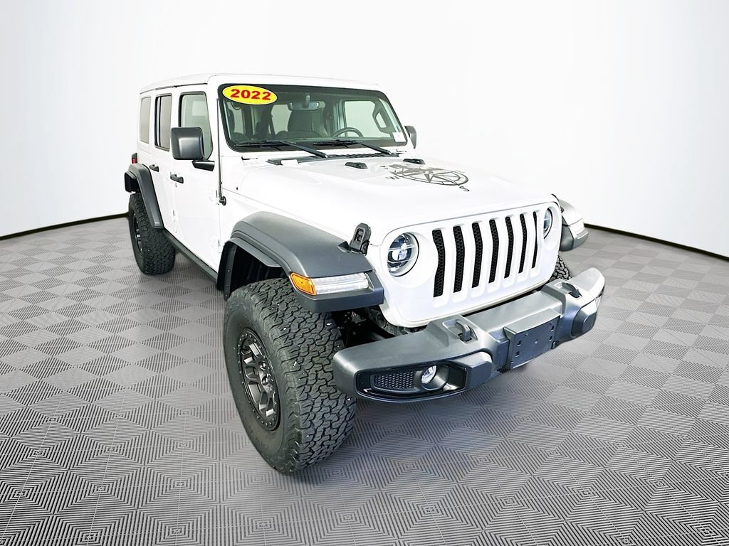Certified 2022 Jeep Wrangler Unlimited Sport AWD/4WD video 2