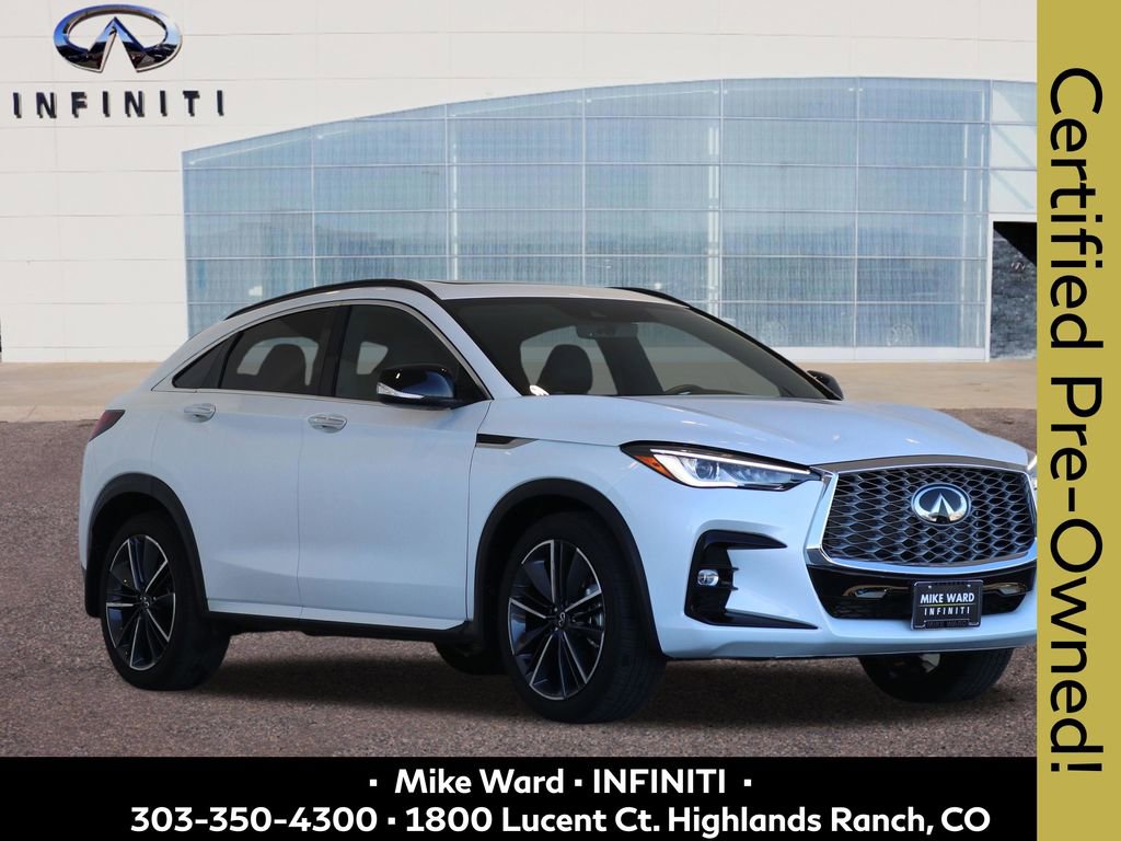 Certified 2024 INFINITI QX55 Luxe w/ Cargo Package image 8