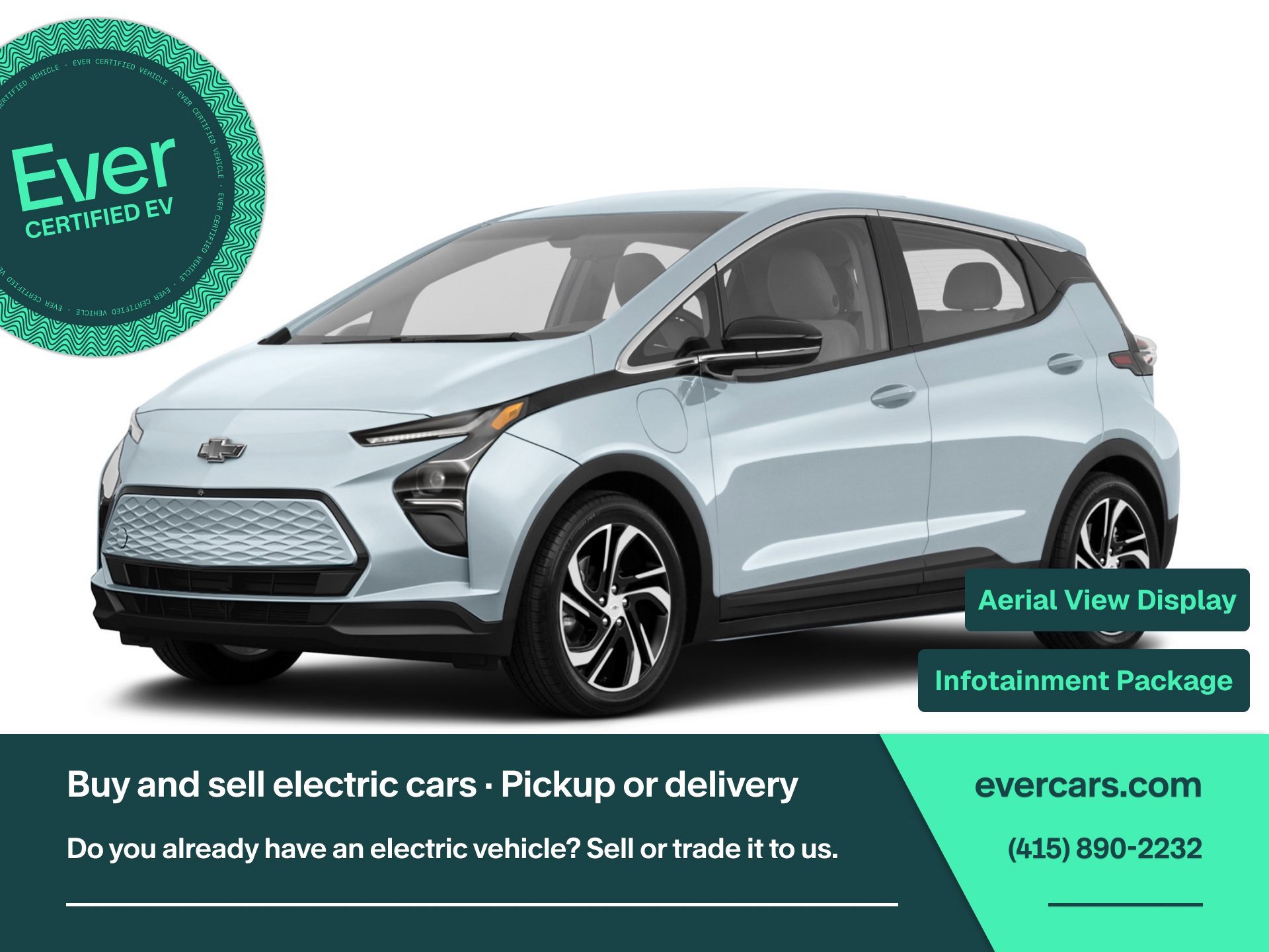 Used 2023 Chevrolet Bolt LT w/ Infotainment Package