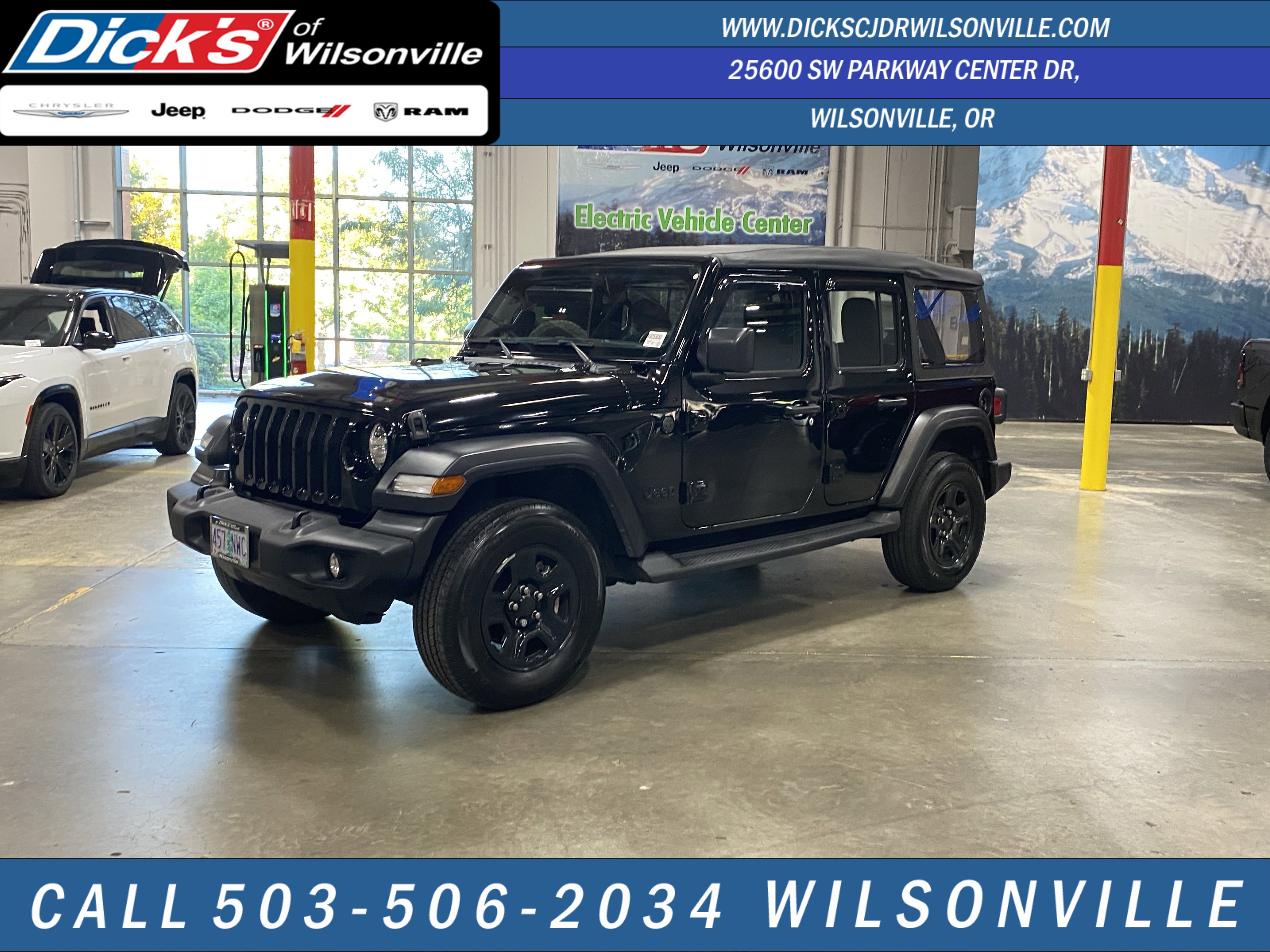 Used 2022 Jeep Wrangler Unlimited Sport