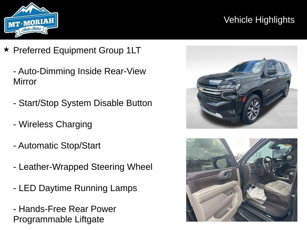 Used 2022 Chevrolet Tahoe LT w/ Luxury Package image 8