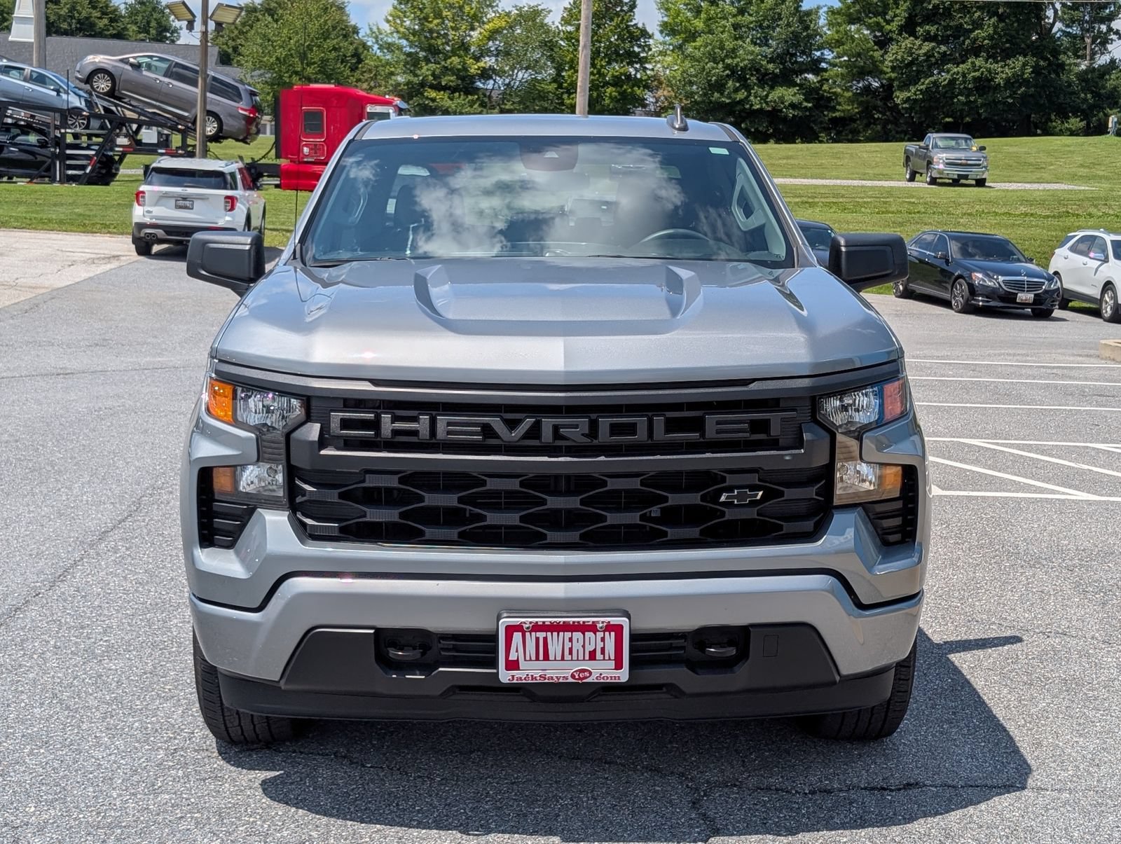 Used 2023 Chevrolet Silverado 1500 Custom w/ LPO, Dark Essentials Package AWD/4WD image 8