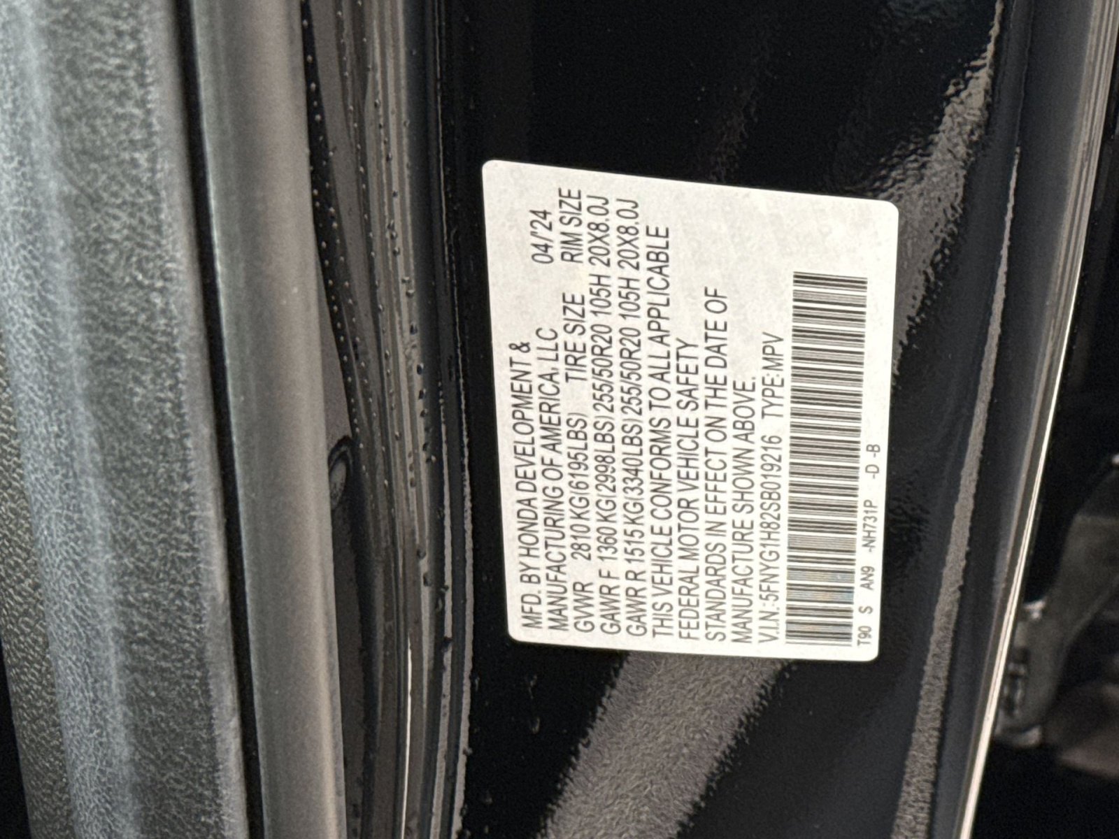 Used 2025 Honda Pilot Elite image 30
