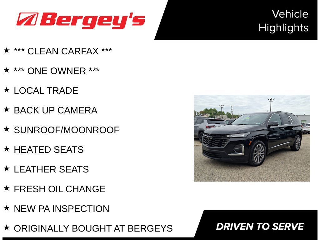 Used 2023 Chevrolet Traverse Premier FWD image 4