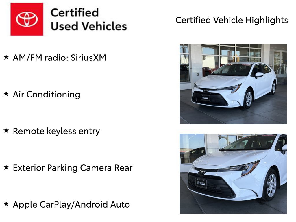 Certified 2026 Toyota Corolla LE FWD image 7
