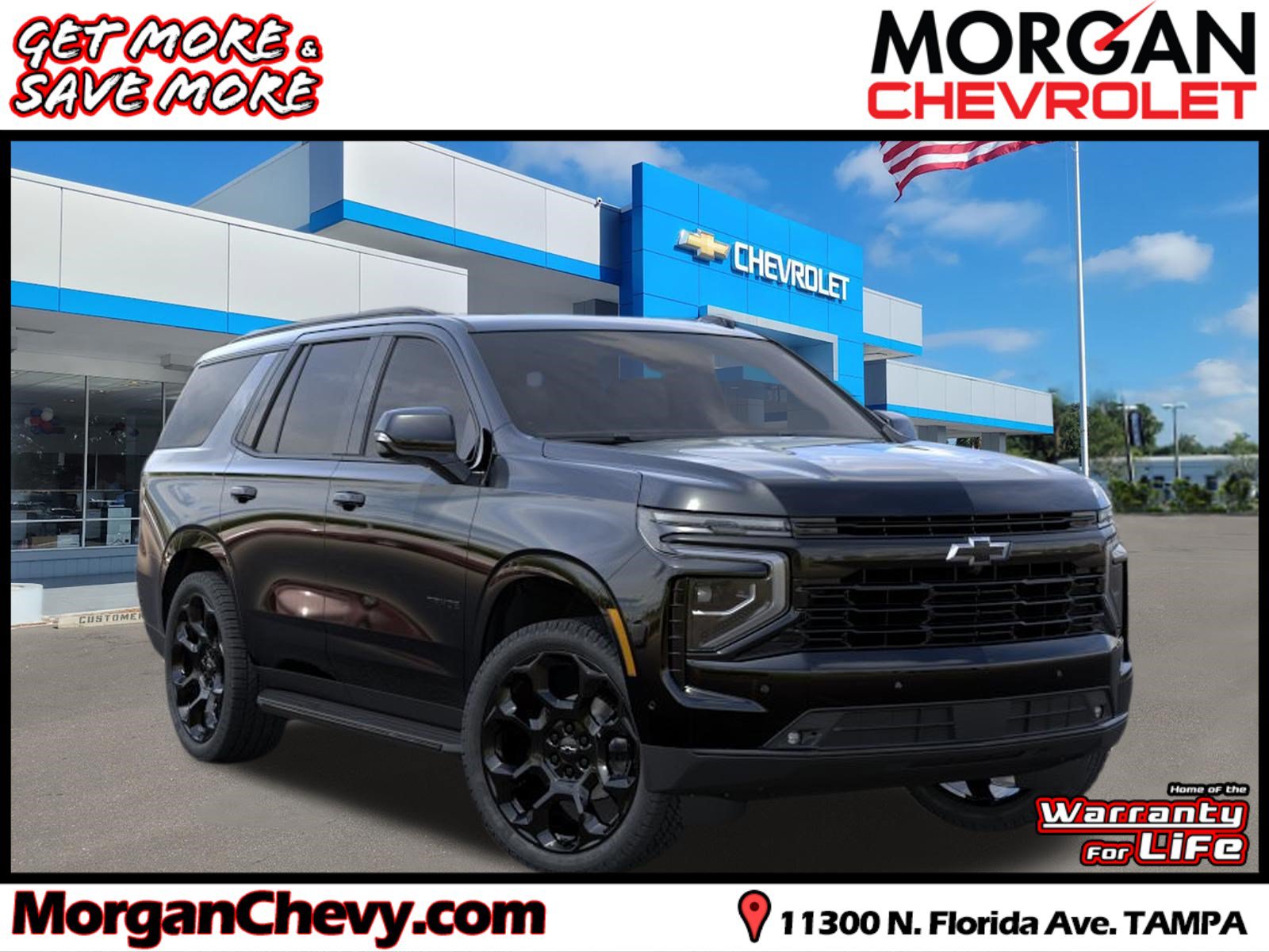 New 2026 Chevrolet Tahoe RST w/ RST Capability Package AWD/4WD image 1