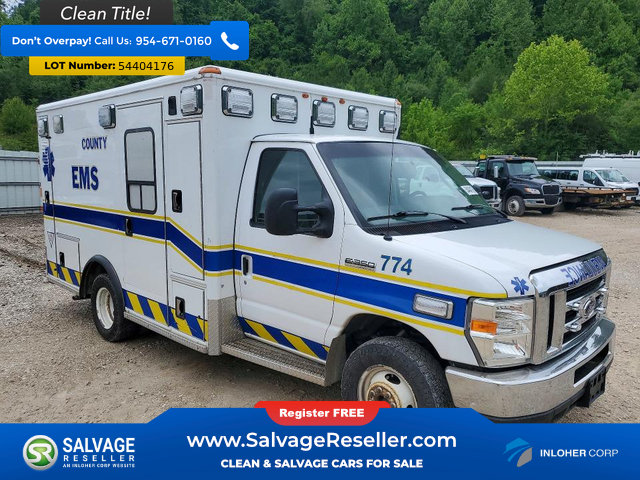 Used 2018 Ford E-350 and Econoline 350 Super Duty w/ Ambulance Prep Package RWD image 5