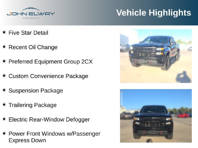 Used 2019 Chevrolet Silverado 1500 Custom Trail Boss w/ Custom Convenience Package AWD/4WD image 4