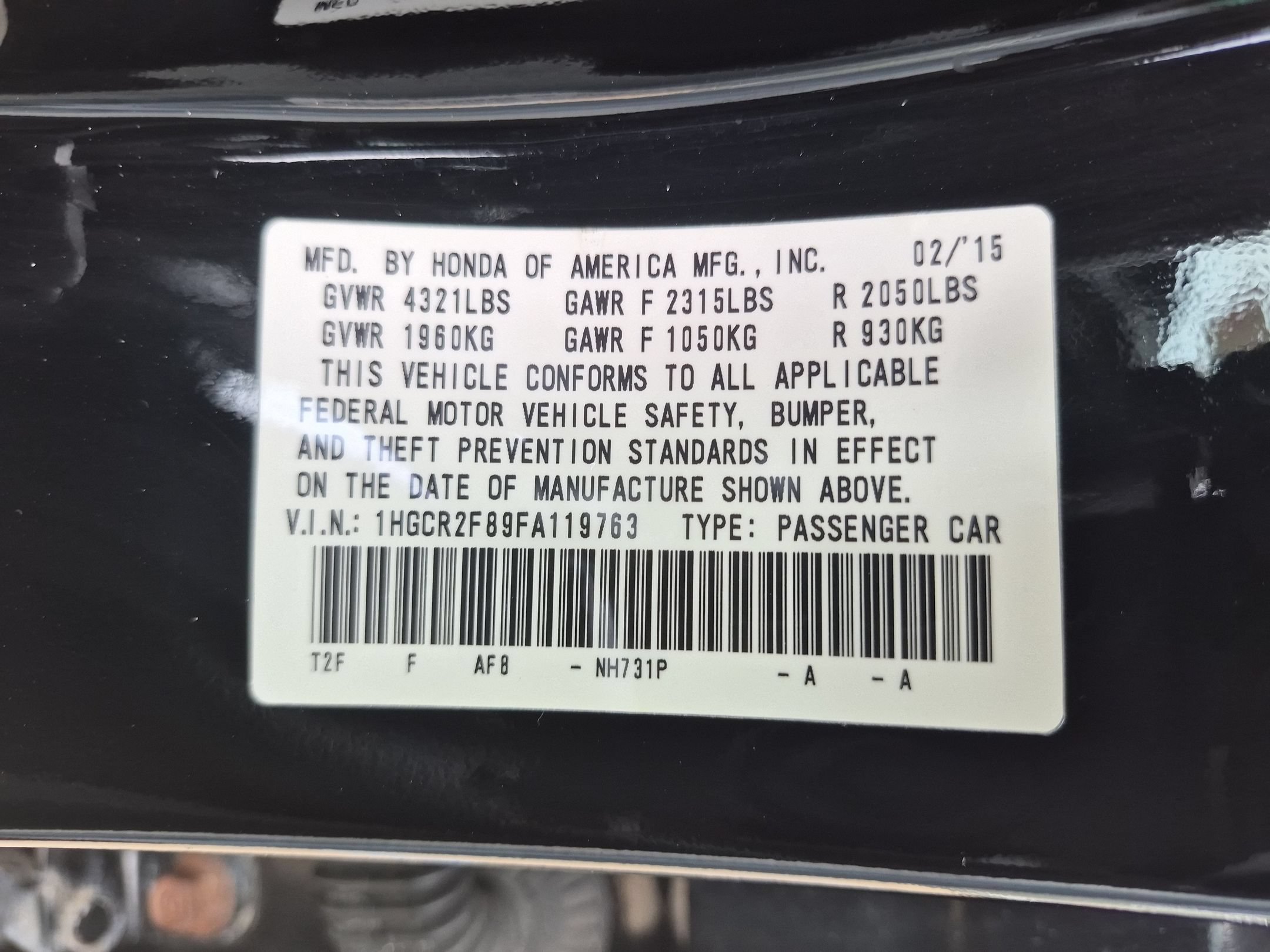 Used 2015 Honda Accord EX-L image 34