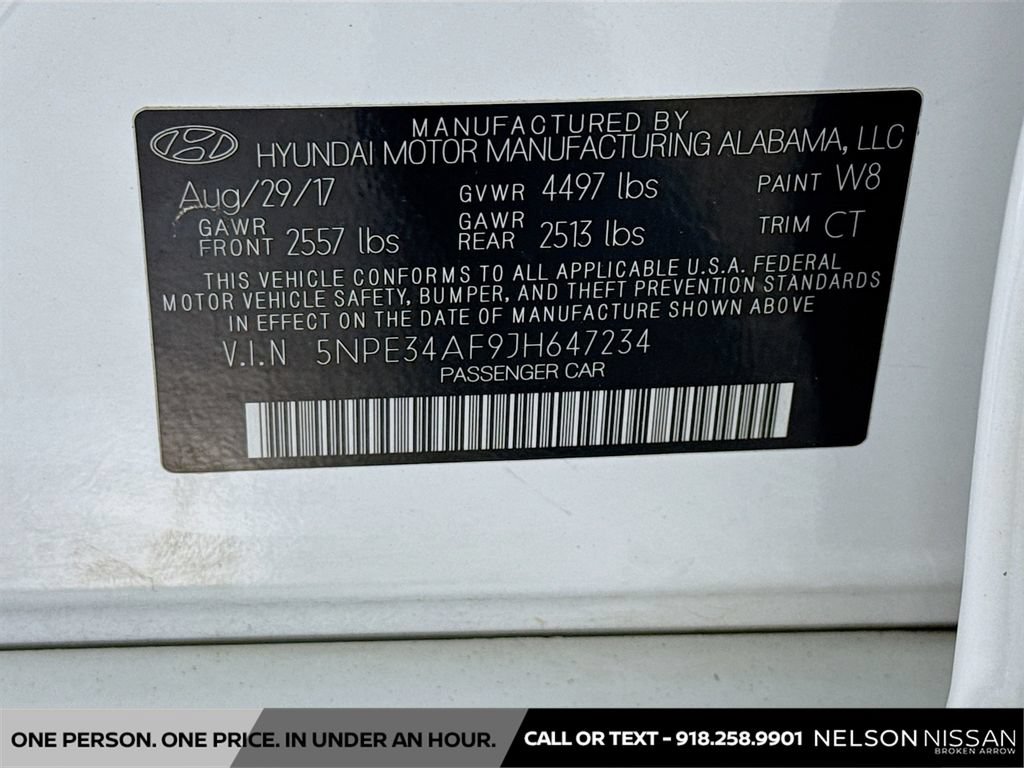 Used 2018 Hyundai Sonata Sport FWD image 31