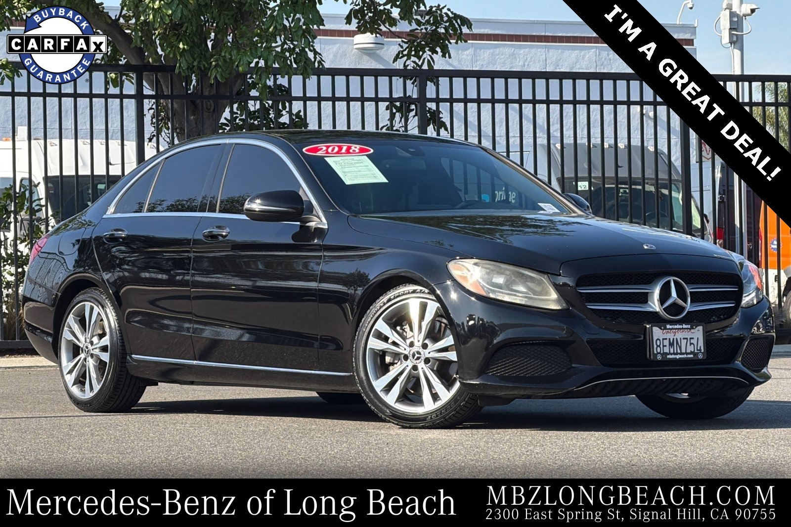 Certified 2018 Mercedes-Benz C 300 Sedan image 1