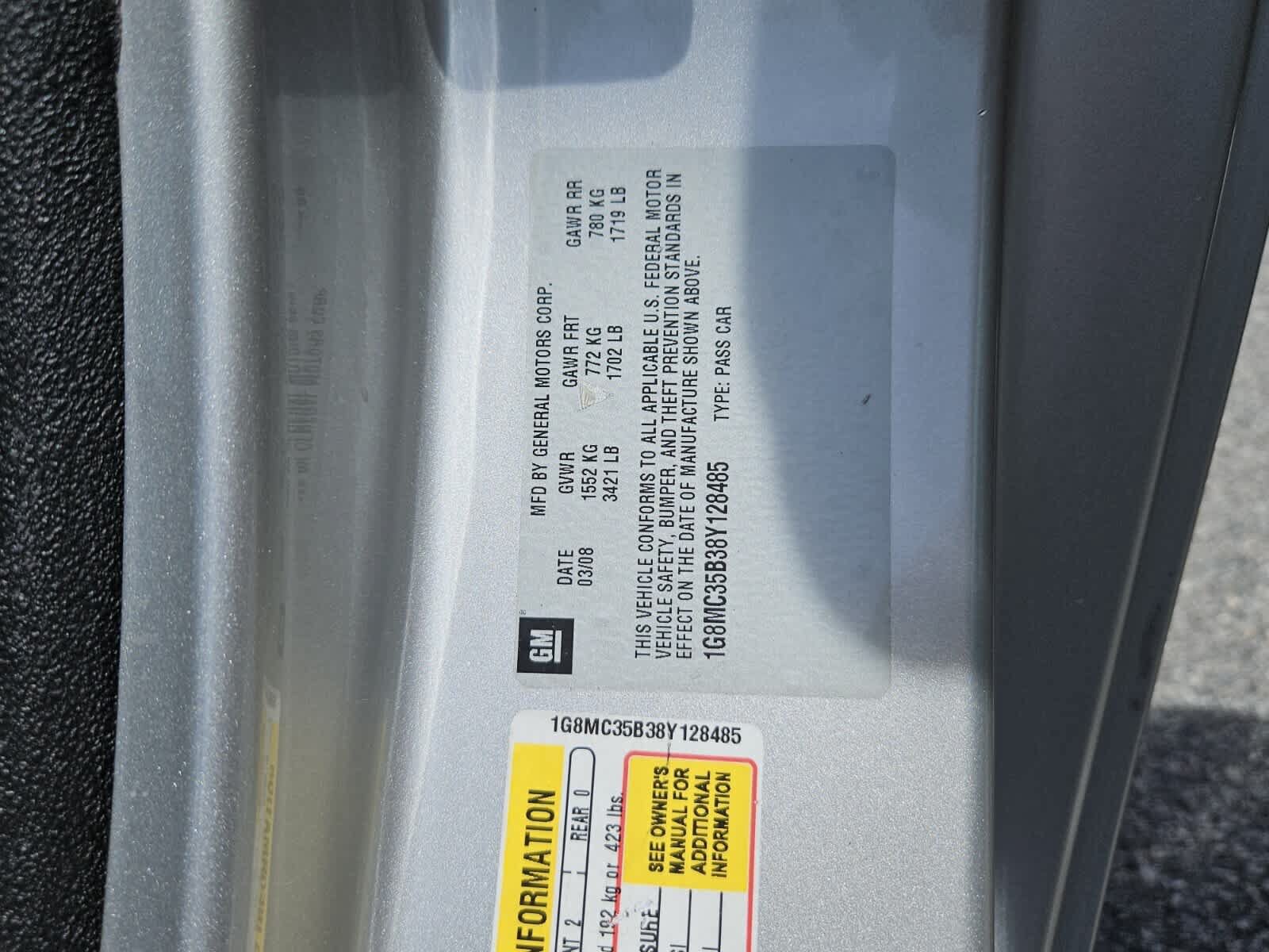 Used 2008 Saturn Sky RWD image 6