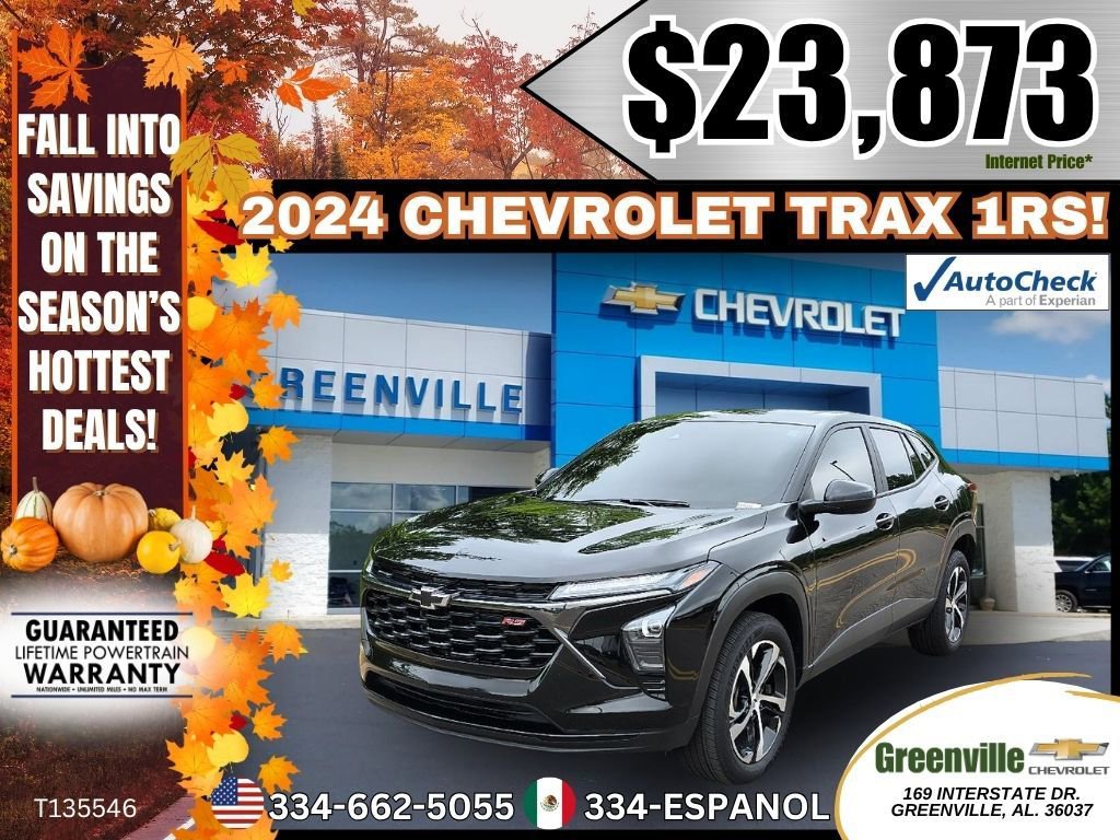 Used 2024 Chevrolet Trax RS w/ Driver Confidence Package