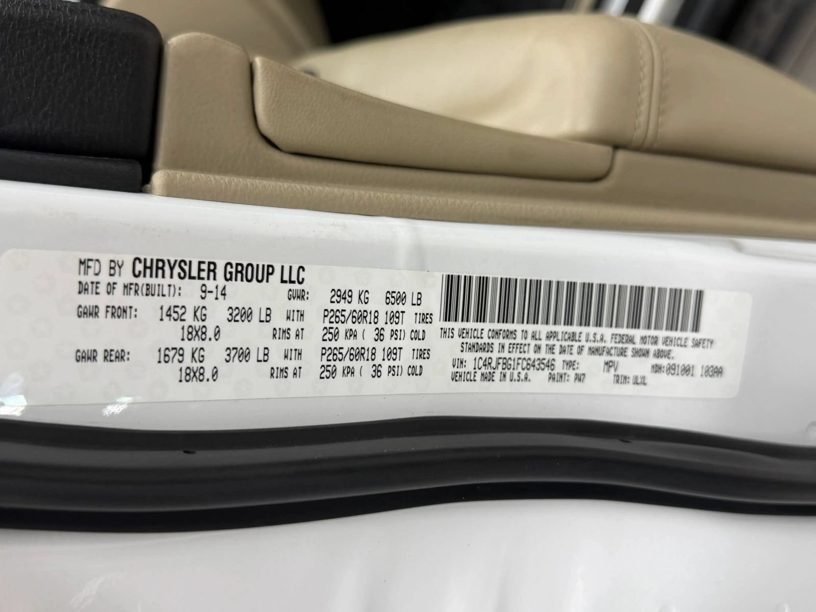 Used 2015 Jeep Grand Cherokee Limited AWD/4WD image 41