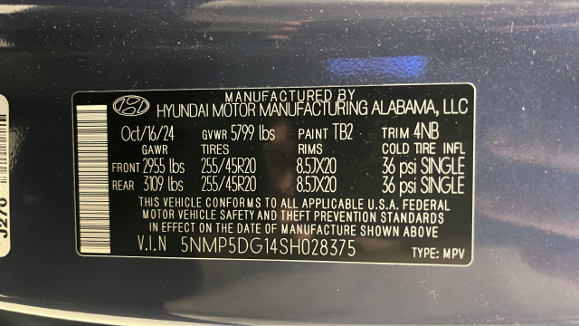 Used 2025 Hyundai Santa Fe Calligraphy AWD/4WD image 29